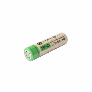 Set of 3 Professor Optiken 18650 lithium-ion batteries, 3.7 volts with 3200 mAh for ICU CAM5 & easy