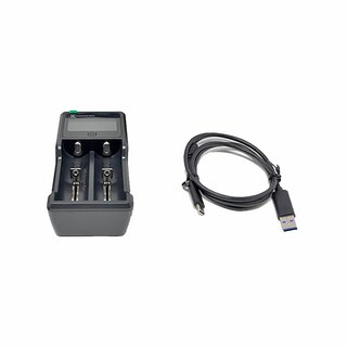 HIKMICRO charger with USB cable - 2-fold