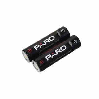 PARD lithium-ion battery - type: 18650, 3.7 volts with 3200 mAh
