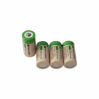 Professor Optiken Lithium-Ionen-Akku - Typ: CR123A / 16340, 3,7 Volt mit 850 mAh (Pin)