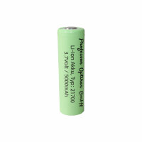 Professor Optiken 21700 lithium-ion battery, 3.7 volts with 5000 mAh (pin)