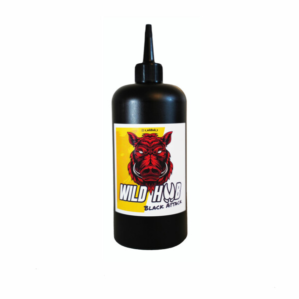 WILD HUB &quot;Black Attack&quot; - Lure for wild boar / sows, 500ml