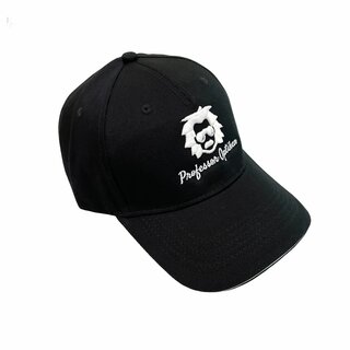 Professor Optiken baseball cap / peaked cap (5 panel) with 3D embroidery - black