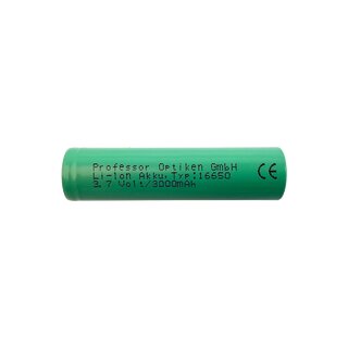 Professor Optiken battery extension for ProV 50 incl. 2 batteries, type: 16650