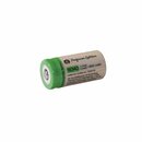 CR123A lithium-ion battery, 3.7 volts with 850 mAh