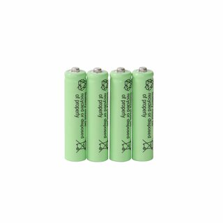 4pc set Professor Optics AAA (Micro / LR3) nickel metal hydride rechargeable battery, 1.2 Volt with 600 mAh (Pin) for wild life cameras