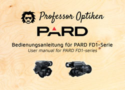 Bedeinungsanleitung fr PARD FD1-Serie