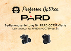 Bedienungsanleitung fr PARD NV007SP-Serie